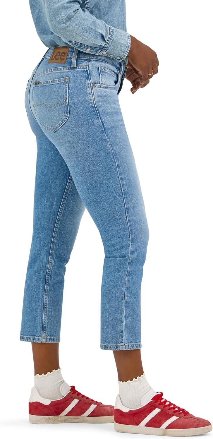 imageLee Womens Legendary 26quot Straight Crop JeanBest in Show
