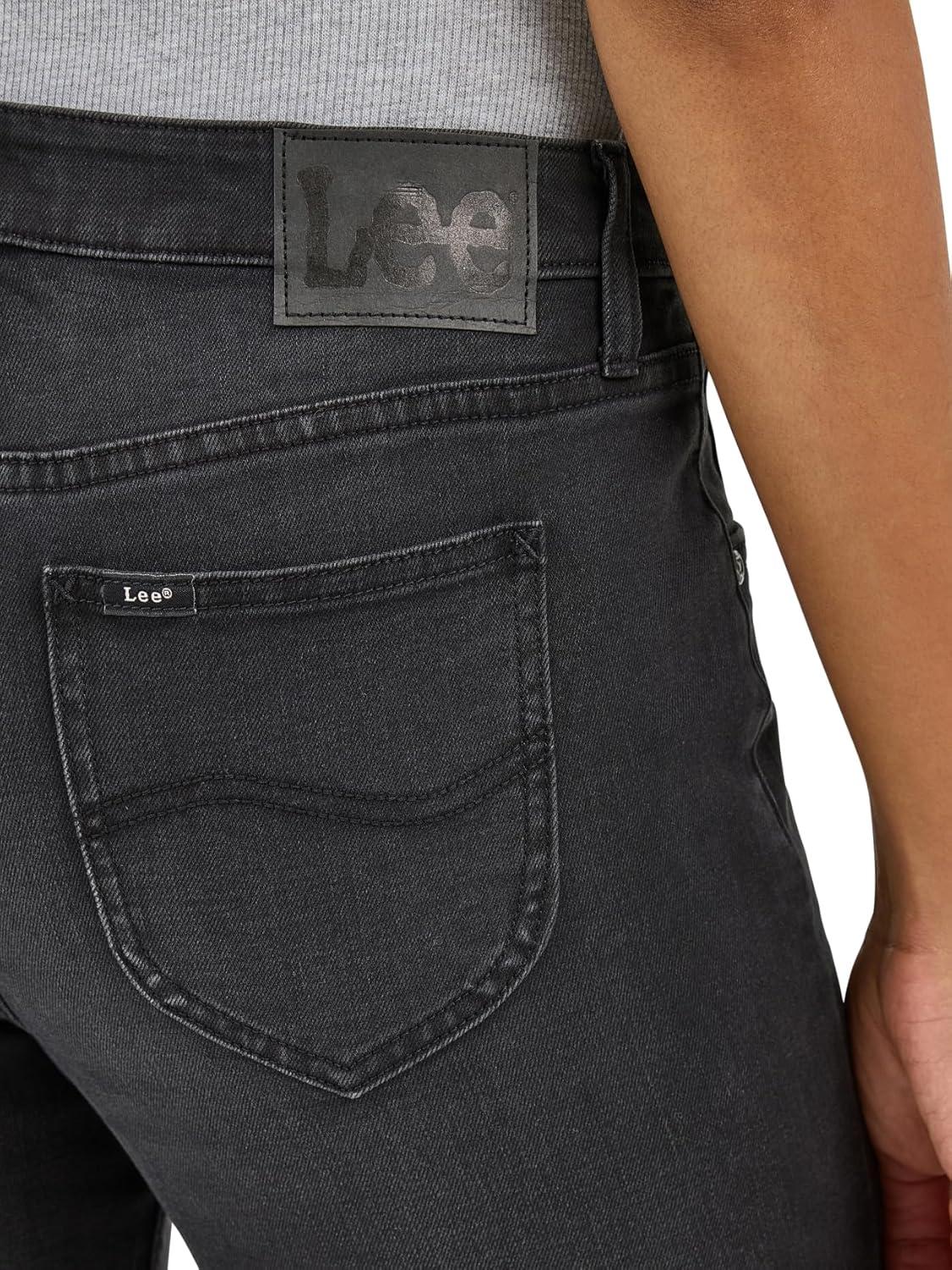 imageLee Womens Legendary 26quot Straight Crop JeanDark Tale