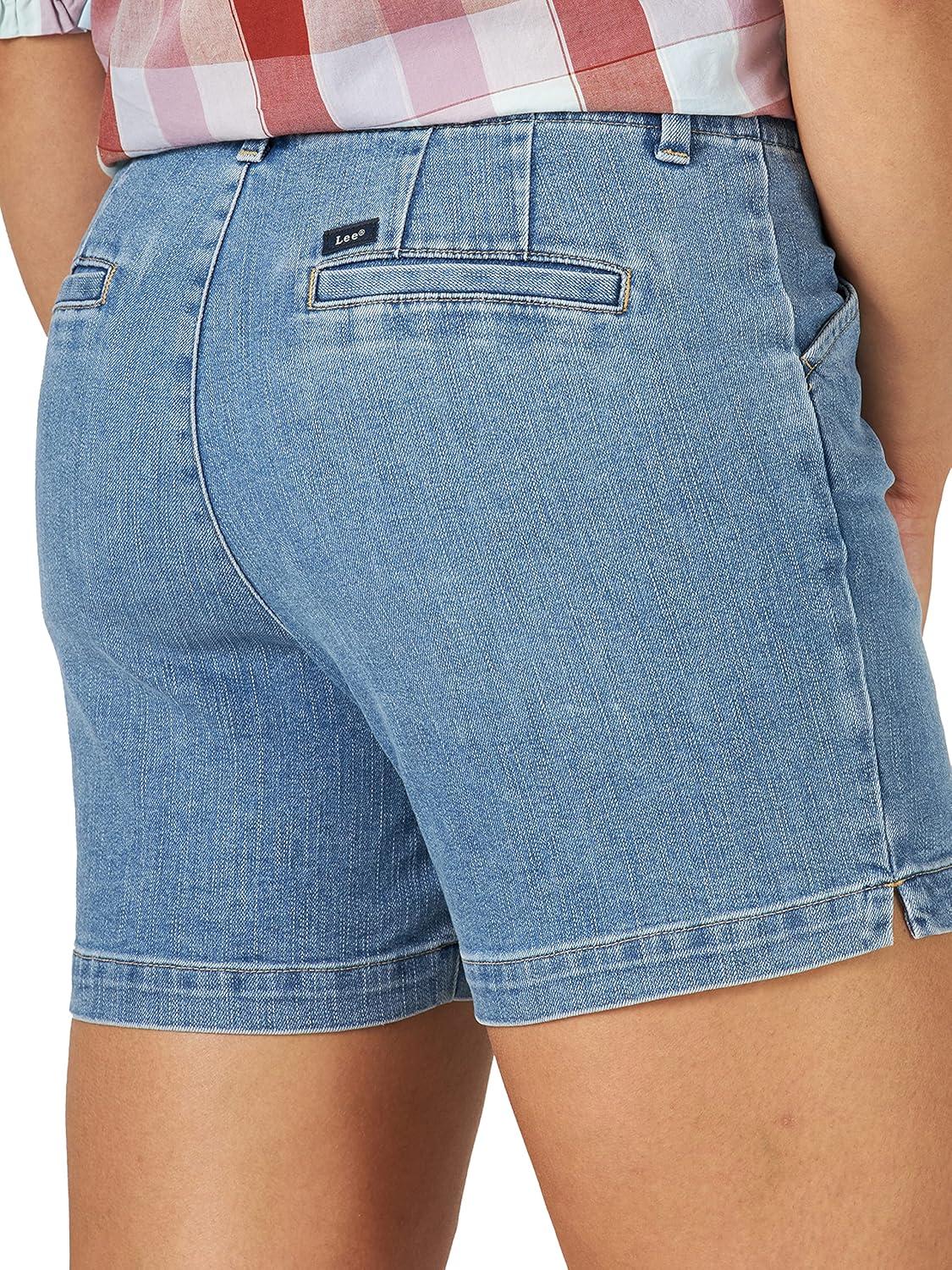 imageLee Womens Legendary 5quot Chino ShortExpanse Blue