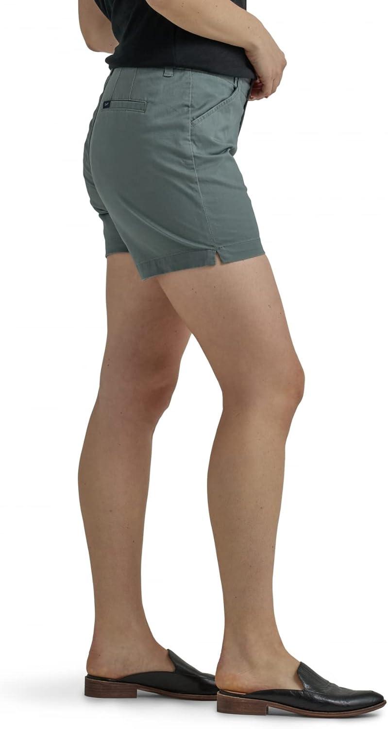 imageLee Womens Legendary 5quot Chino ShortFort Green