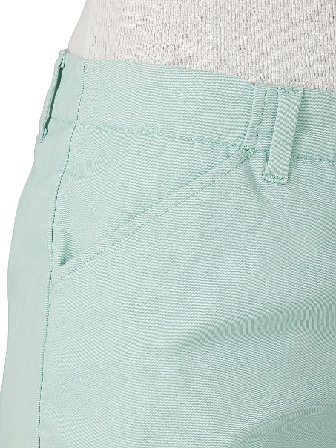 imageLee Womens Legendary 5quot Chino ShortSea Green