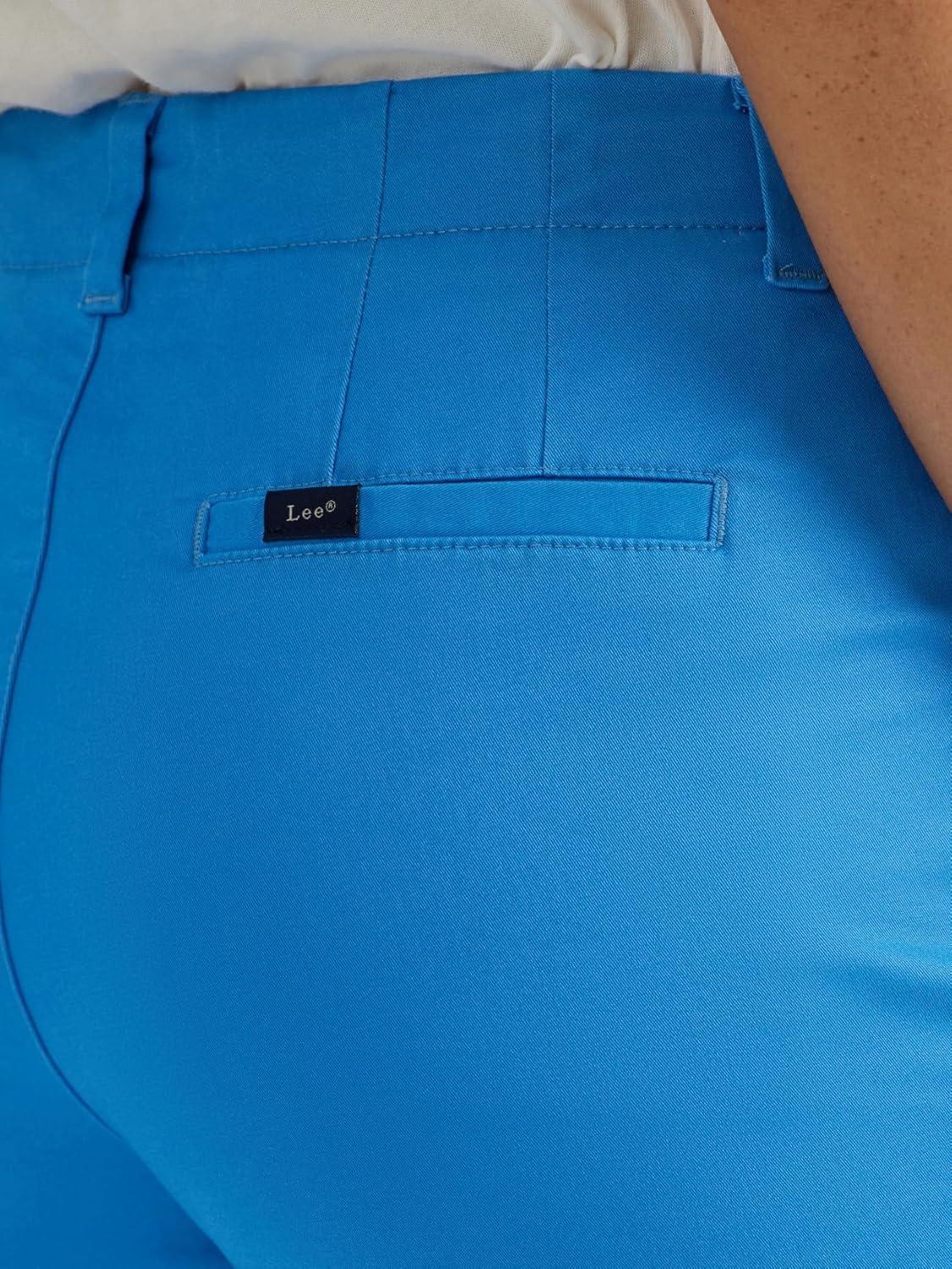 imageLee Womens Legendary 9quot Chino Bermuda ShortAtlantic