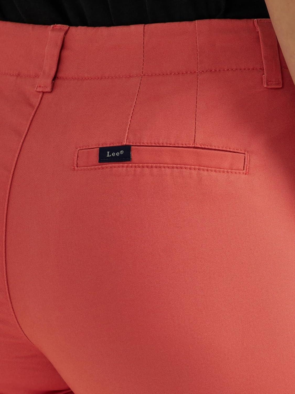 imageLee Womens Legendary 9quot Chino Bermuda ShortPoppy