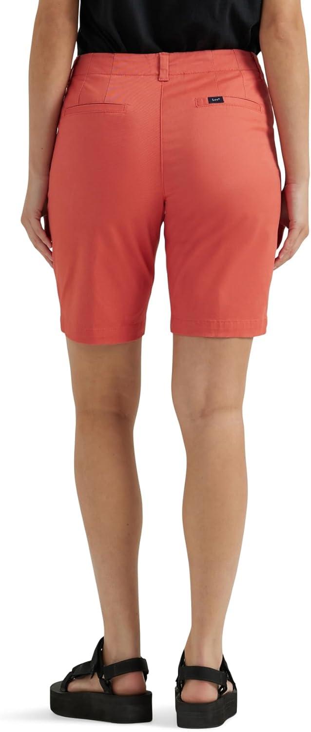 imageLee Womens Legendary 9quot Chino Bermuda ShortPoppy