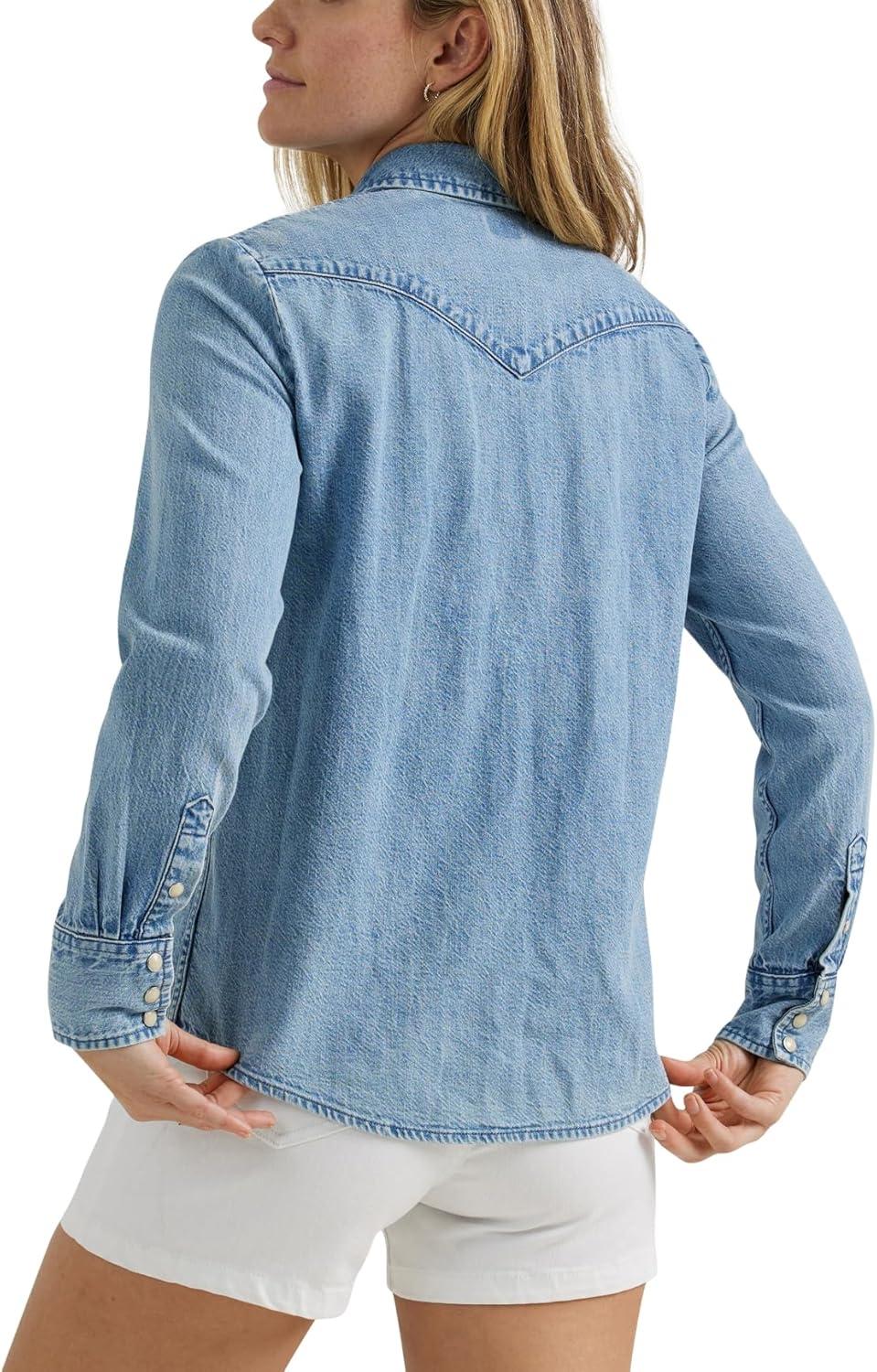 imageLee Womens Legendary Slim Fit Western Snap ShirtMt Range