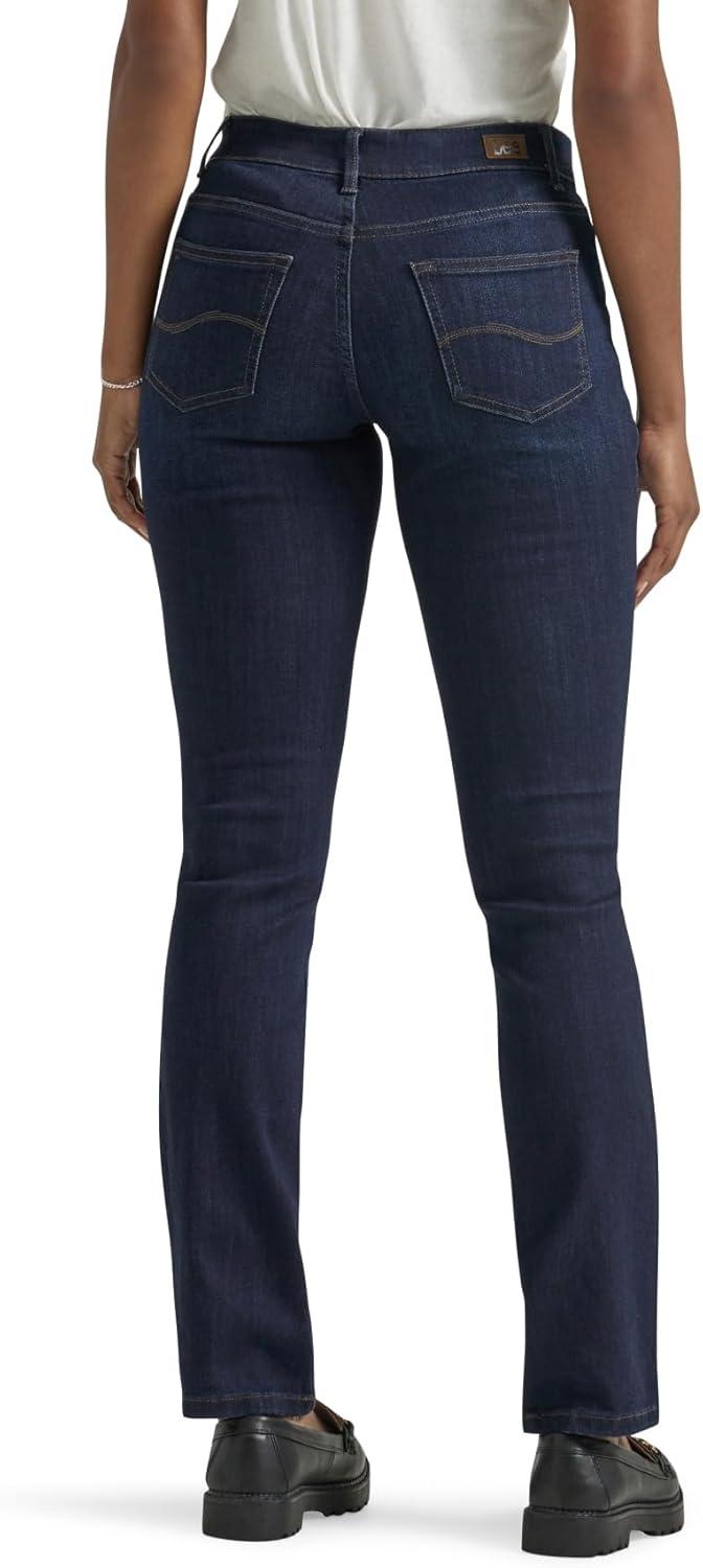 imageLee Womens Petite Ultra Lux Comfort with Flex Motion Straight Leg JeanNiagara