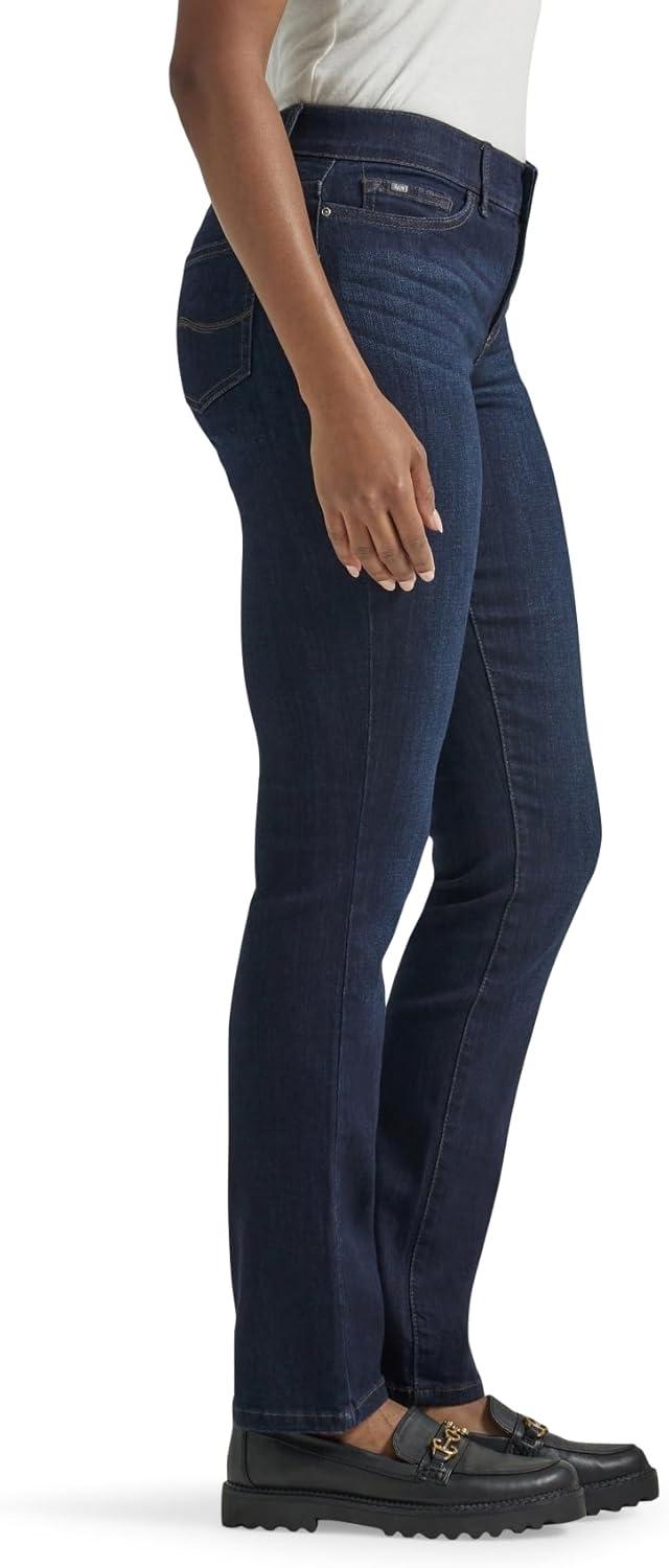 imageLee Womens Petite Ultra Lux Comfort with Flex Motion Straight Leg JeanNiagara