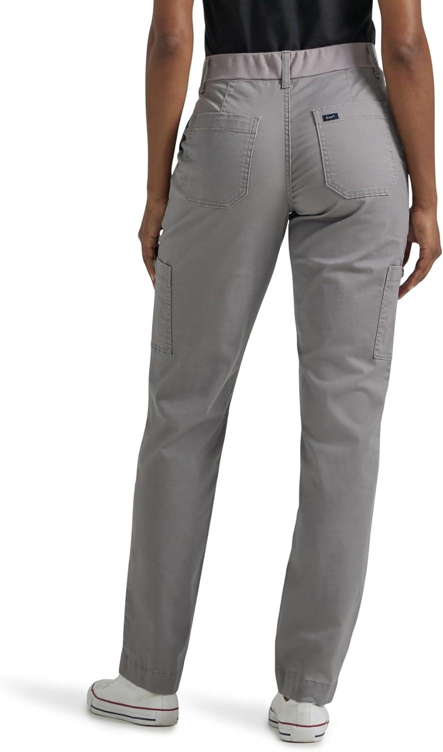 imageLee Womens Petite Ultra Lux Comfort with Flextogo Utility PantHd Gray