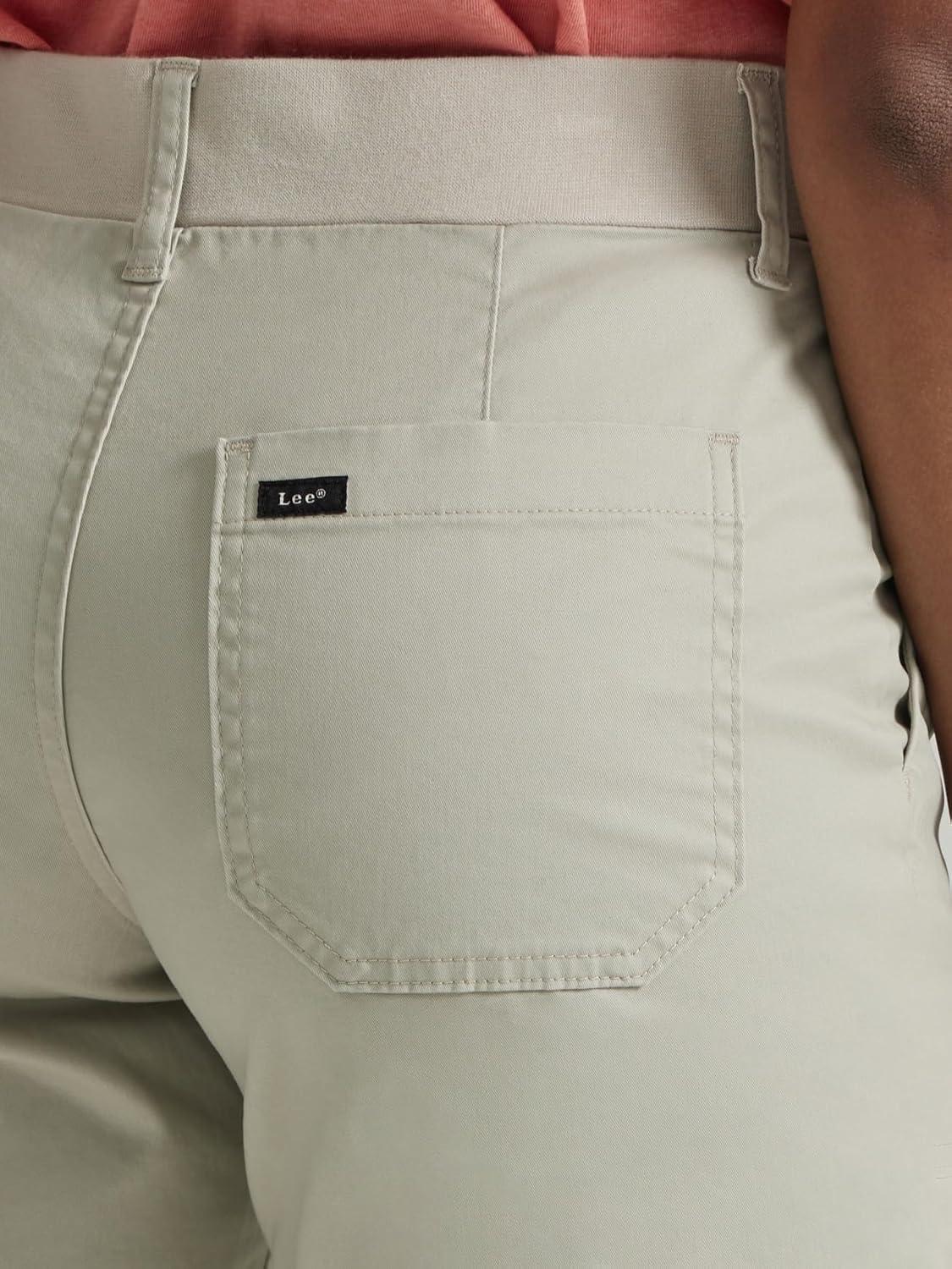 imageLee Womens Petite Ultra Lux Comfort with Flextogo Utility PantSalina Stone