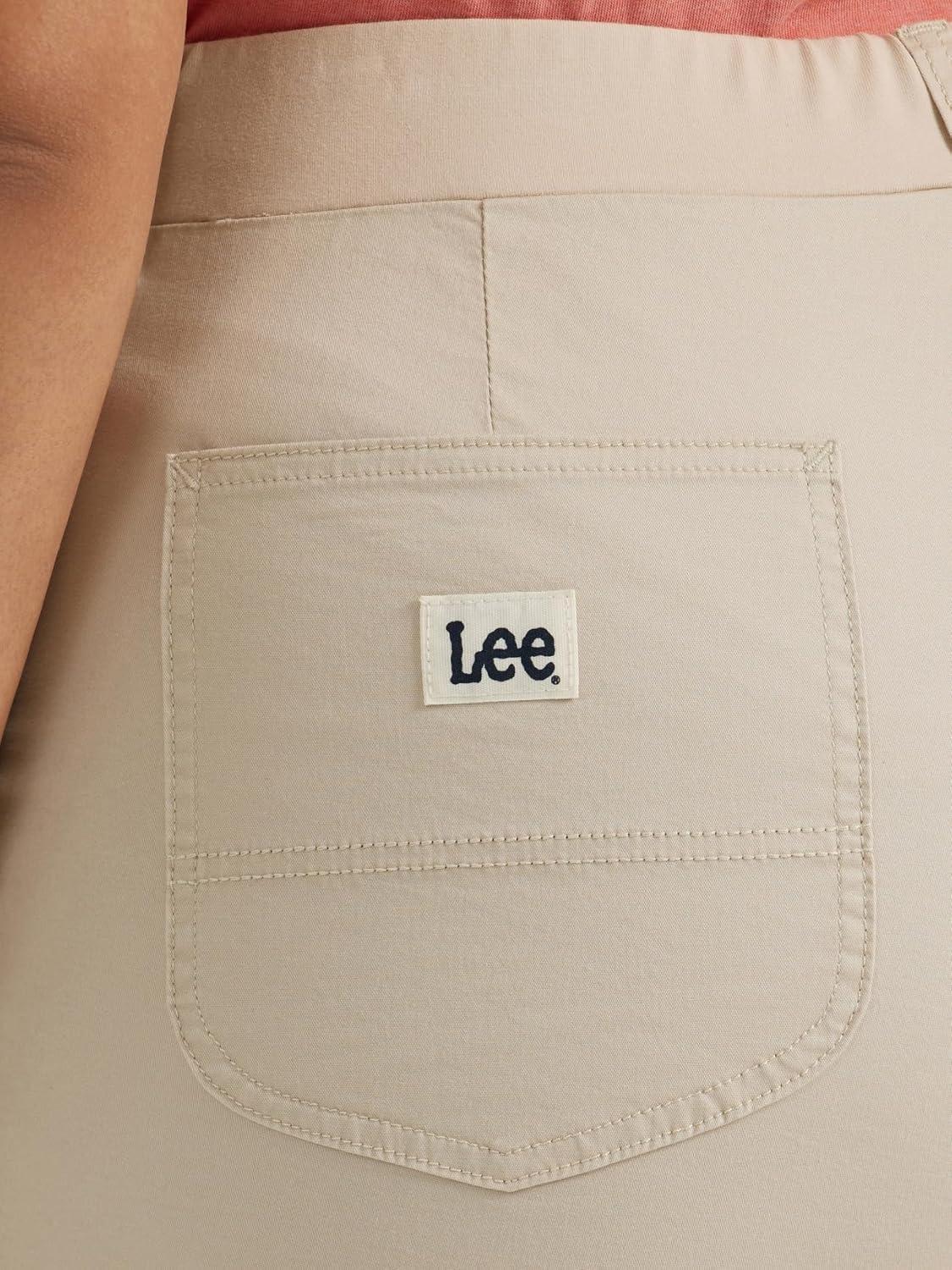 imageLee Womens Plus Size Ultra Lux Comfort with Flextogo Utility Bermuda ShortGreige