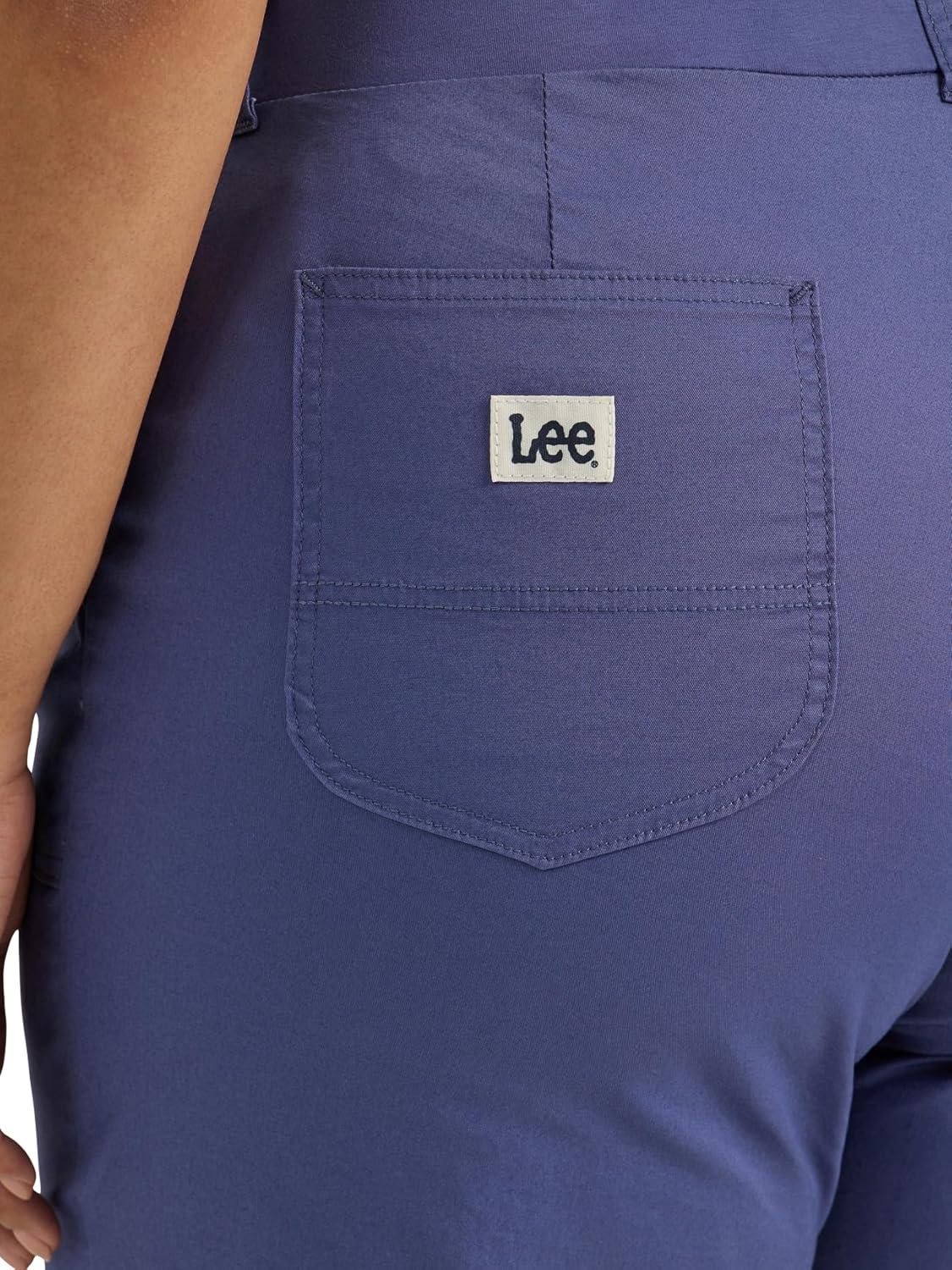 imageLee Womens Plus Size Ultra Lux Comfort with Flextogo Utility Bermuda ShortSurf Blue