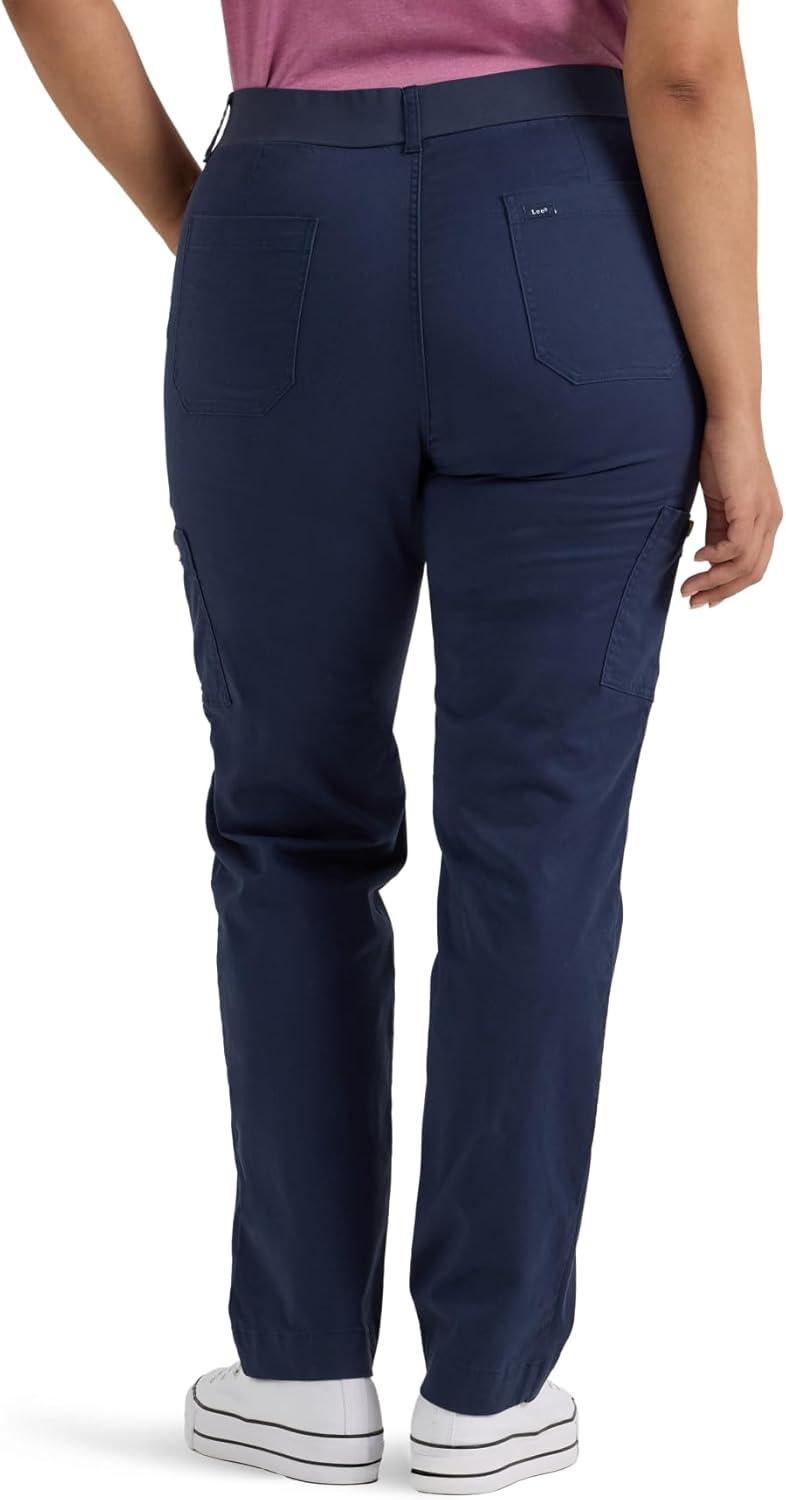 imageLee Womens Plus Size Ultra Lux Comfort with Flextogo Utility PantMood Indigo
