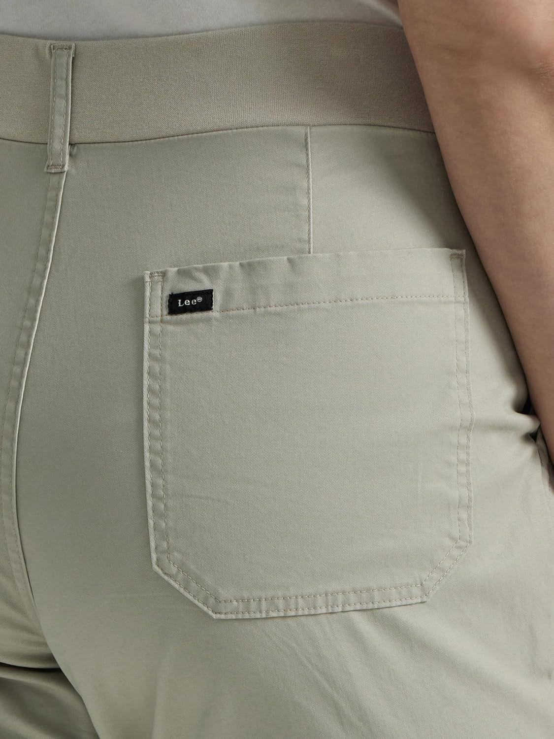 imageLee Womens Plus Size Ultra Lux Comfort with Flextogo Utility PantSalina Stone