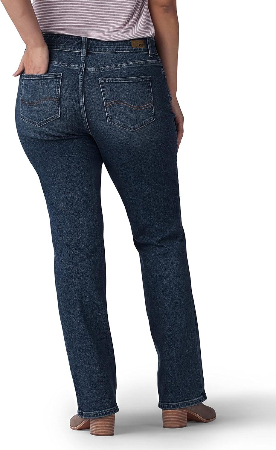 imageLee Womens PlusSize Flex Motion Regular Fit Bootcut JeanRenegade