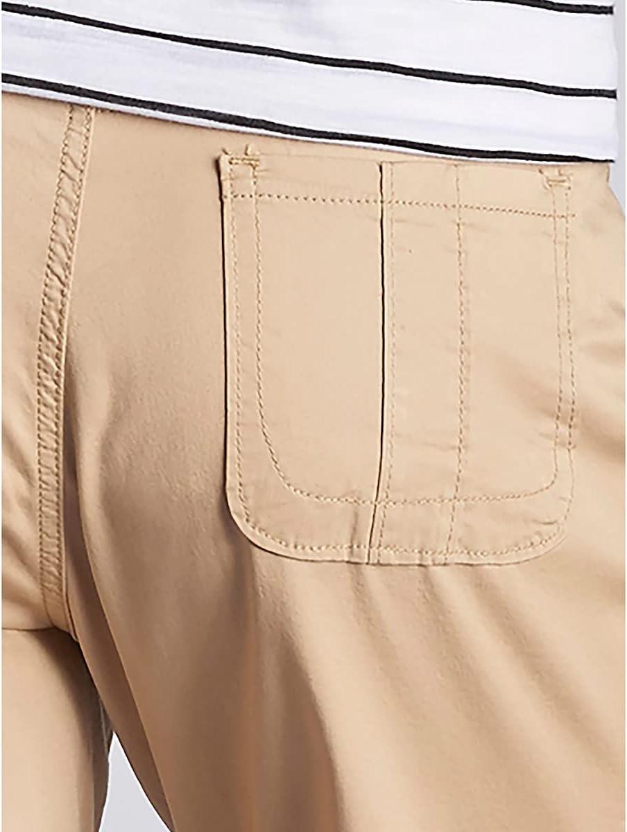 imageLee Womens Relaxed Fit Avey Knit Waist Cargo Bermuda ShortCaf