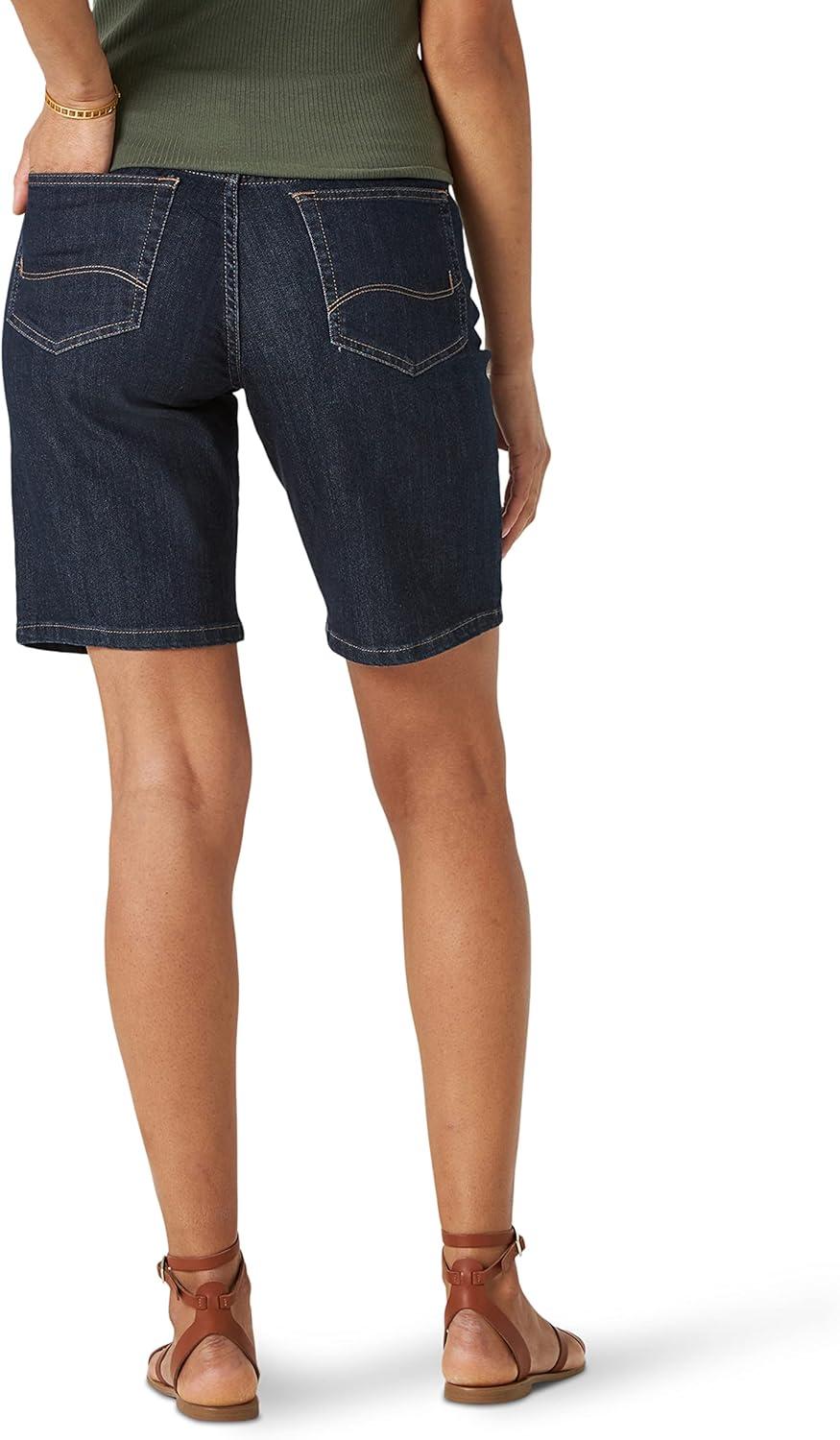 imageLee Womens Relaxed Fit Bermuda ShortLagoon