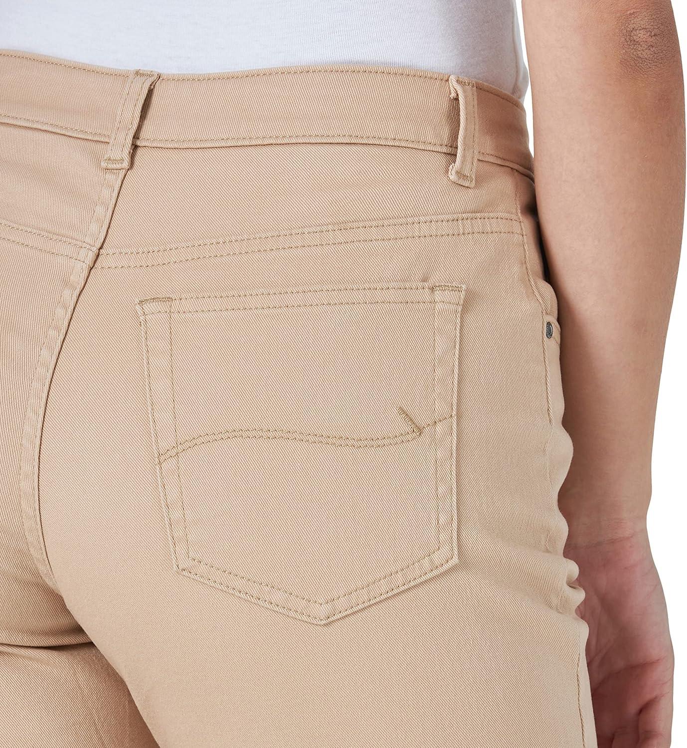 imageLee Womens Relaxed Fit Capri JeanCaf