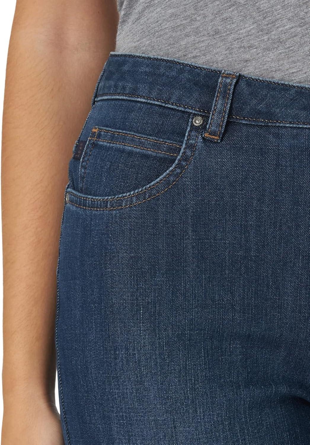 imageLee Womens Relaxed Fit Capri JeanMysterious