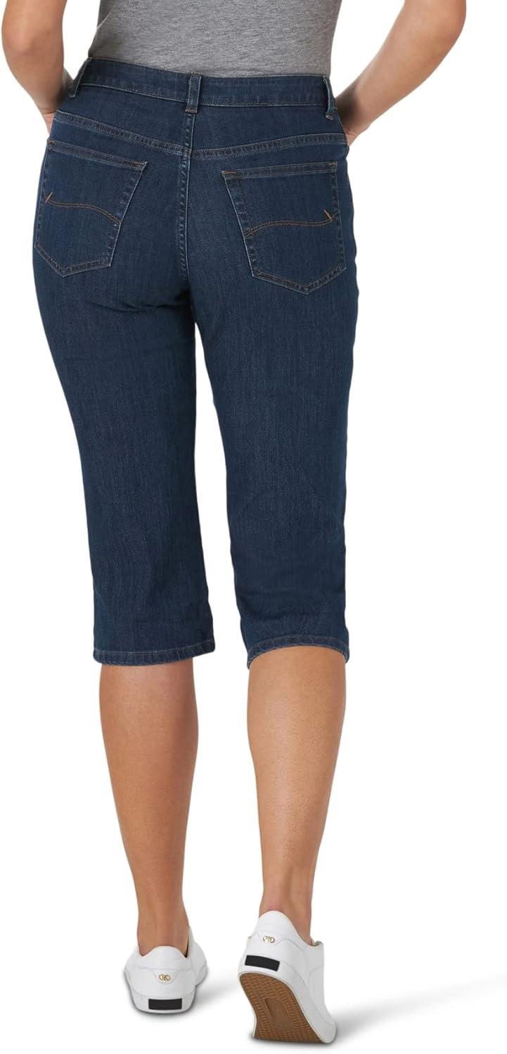 imageLee Womens Relaxed Fit Capri JeanMysterious