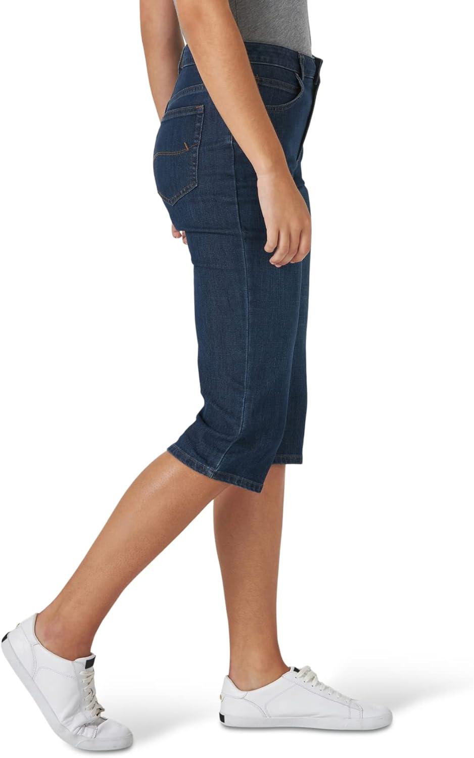 imageLee Womens Relaxed Fit Capri JeanMysterious