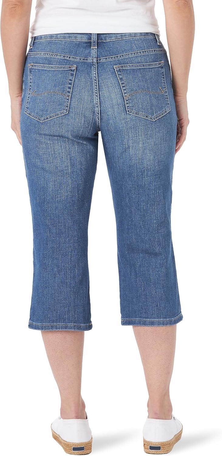 imageLee Womens Relaxed Fit Capri JeanSoar