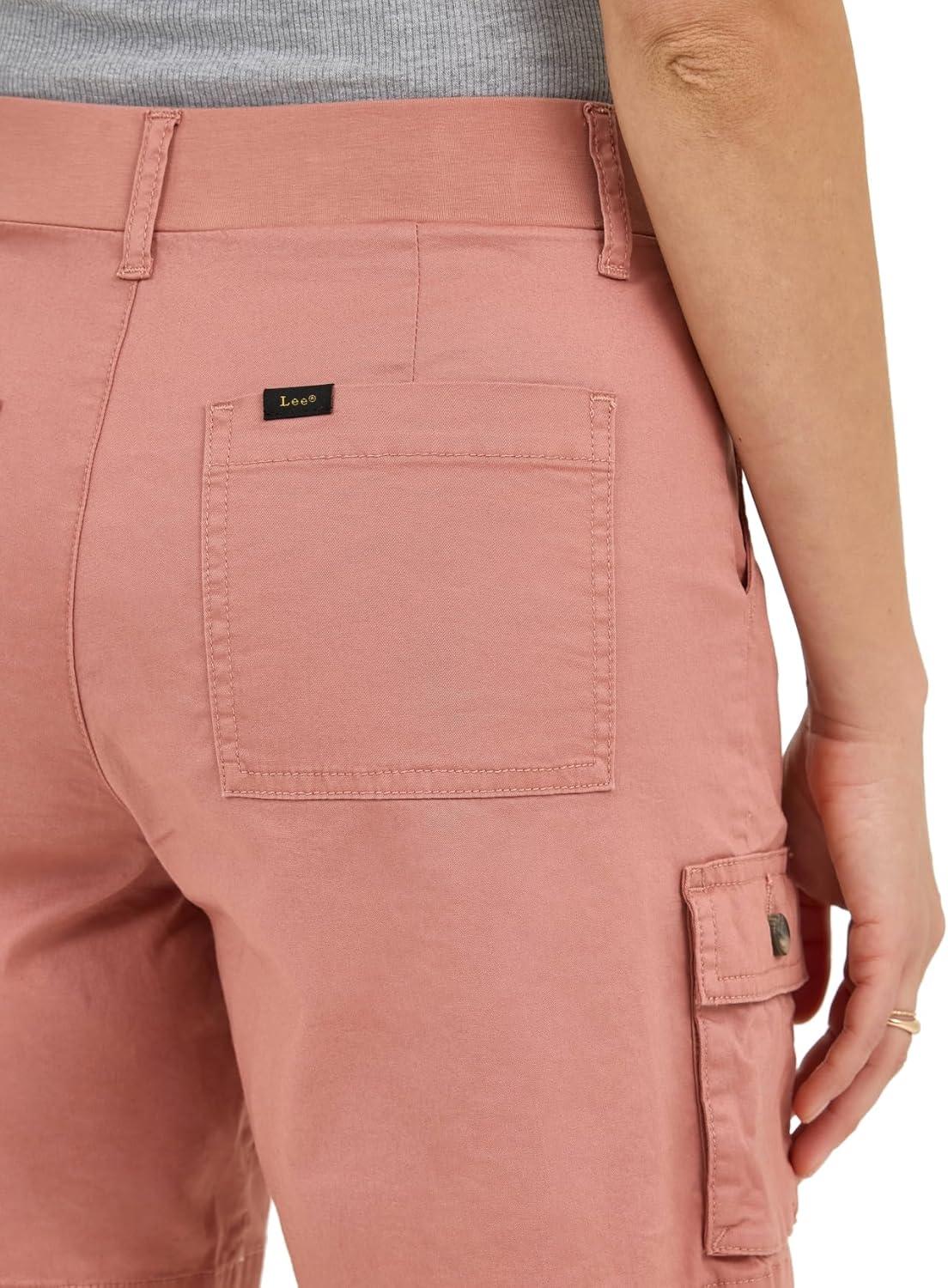 imageLee Womens Ultra Lux Comfort with FlexToGo Cargo ShortSepia
