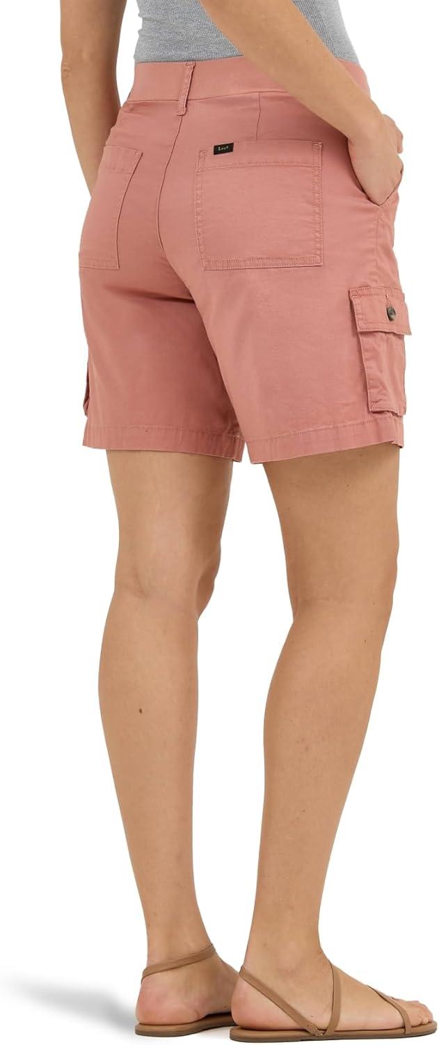 imageLee Womens Ultra Lux Comfort with FlexToGo Cargo ShortSepia