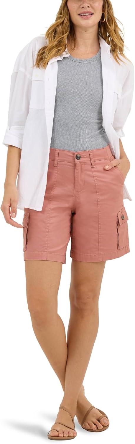 imageLee Womens Ultra Lux Comfort with FlexToGo Cargo ShortSepia