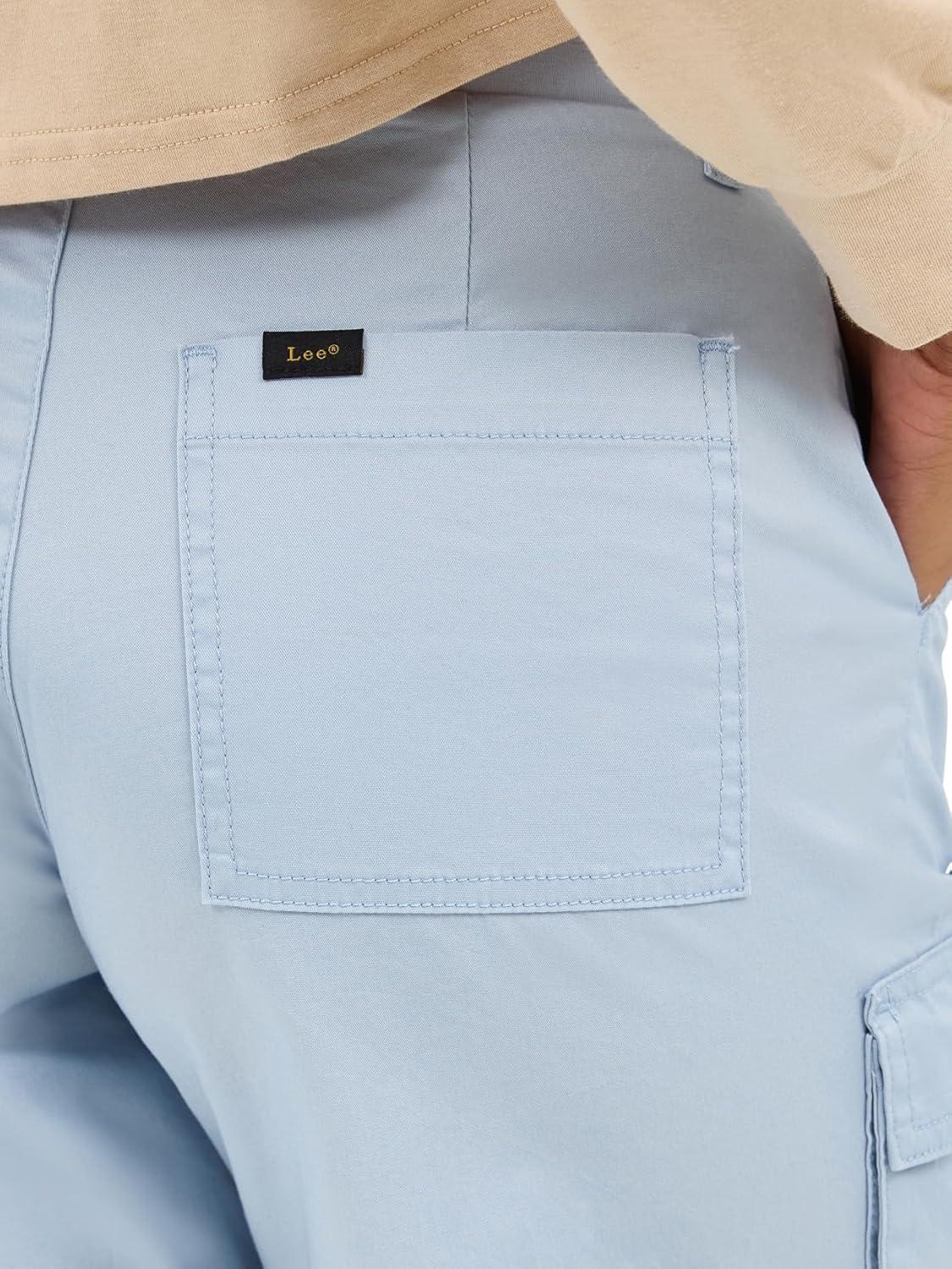imageLee Womens Ultra Lux Comfort with FlexToGo Cargo ShortShy Blue