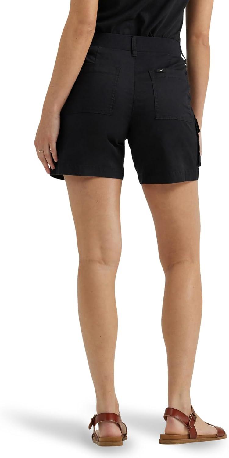 imageLee Womens Ultra Lux Comfort with FlexToGo Cargo ShortUnionall Black