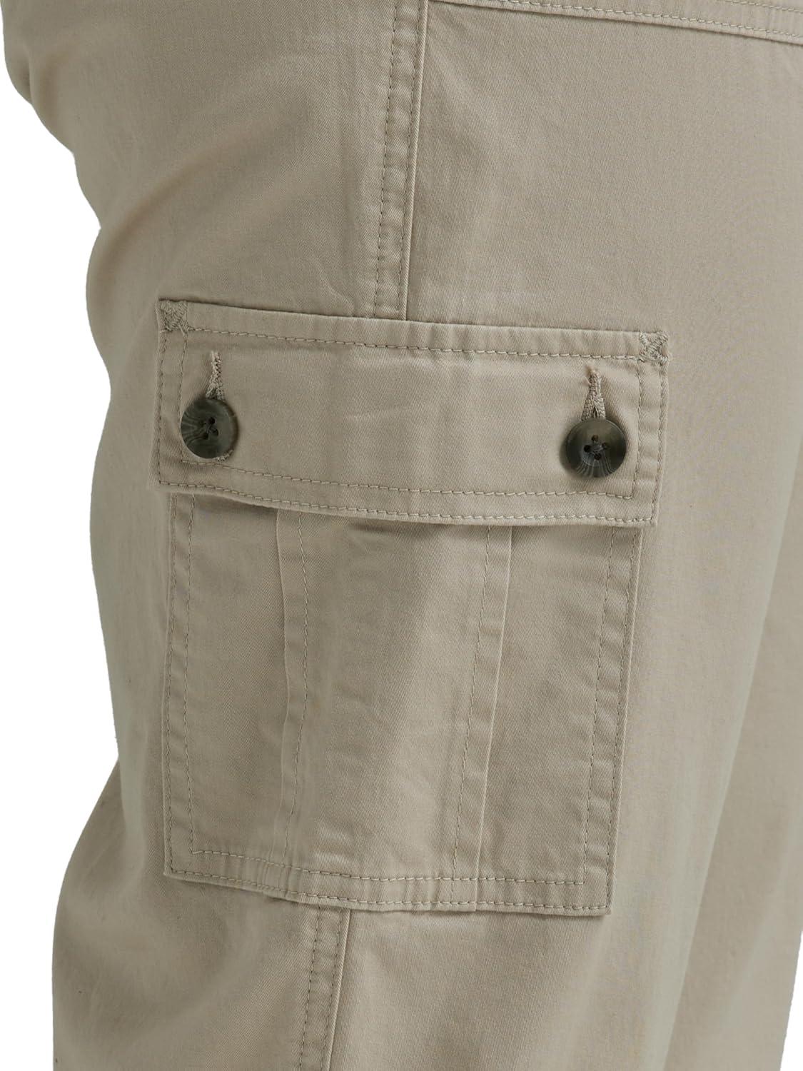 imageLee Womens Ultra Lux Comfort with Flextogo Cargo Capri PantPioneer Beige