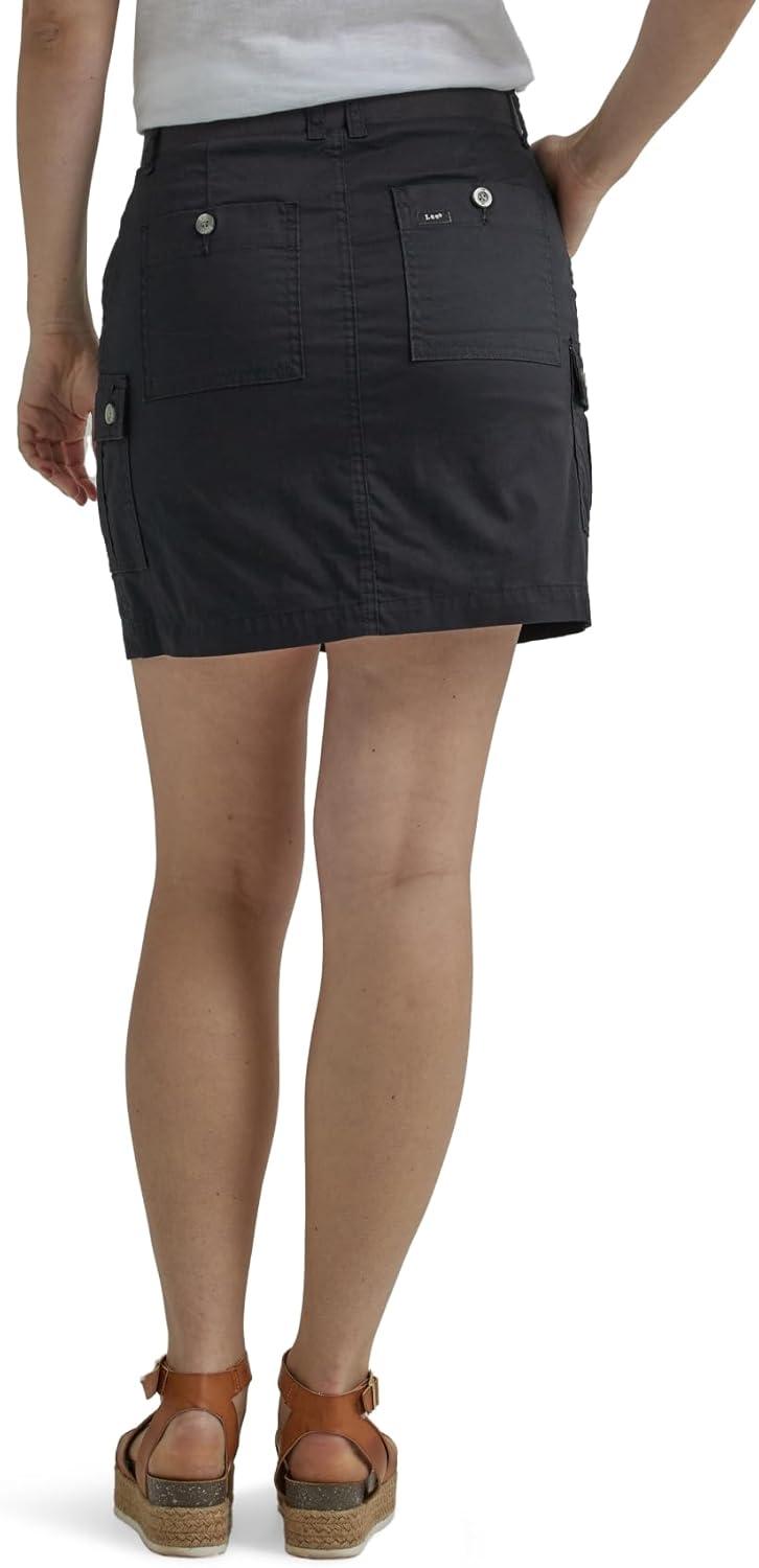 imageLee Womens Ultra Lux Comfort with Flextogo Cargo SkortBlack