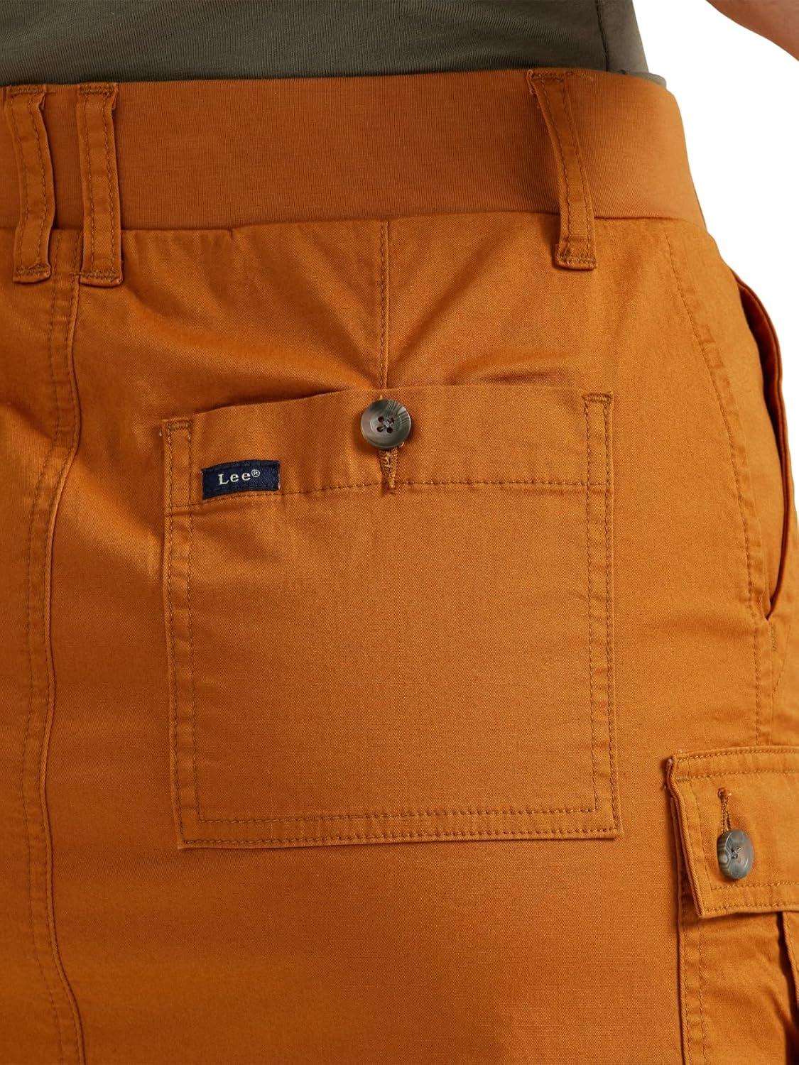 imageLee Womens Ultra Lux Comfort with Flextogo Cargo SkortCaramel