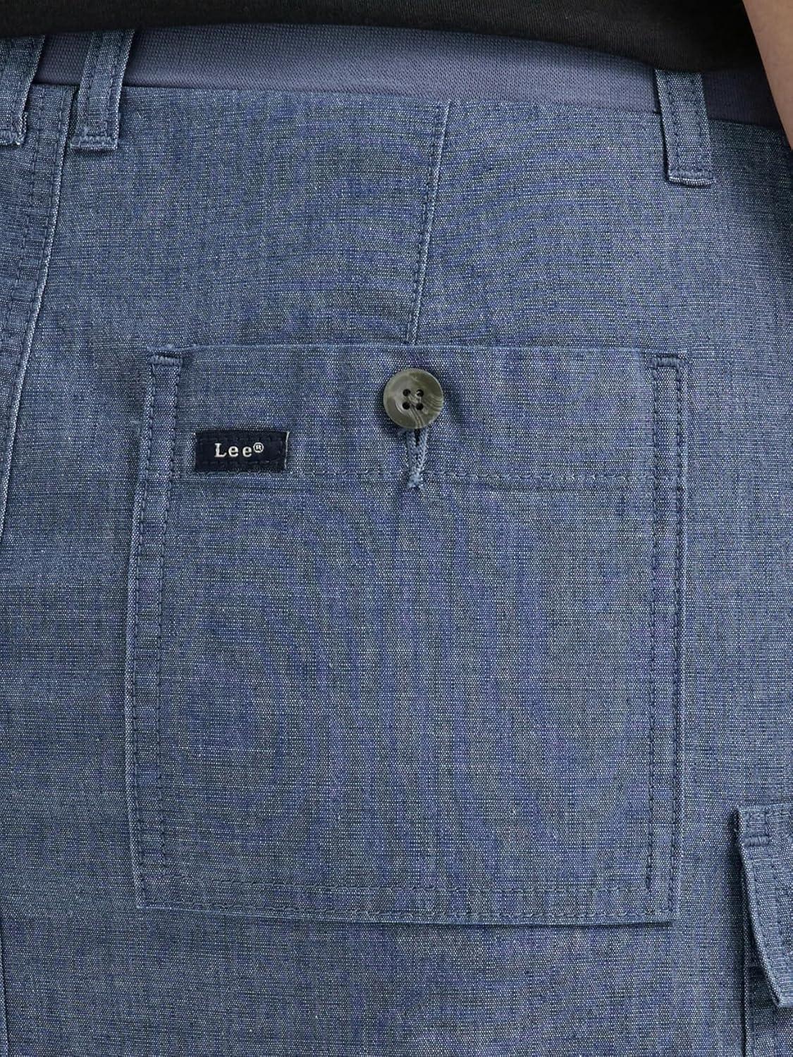 imageLee Womens Ultra Lux Comfort with Flextogo Cargo SkortChambray