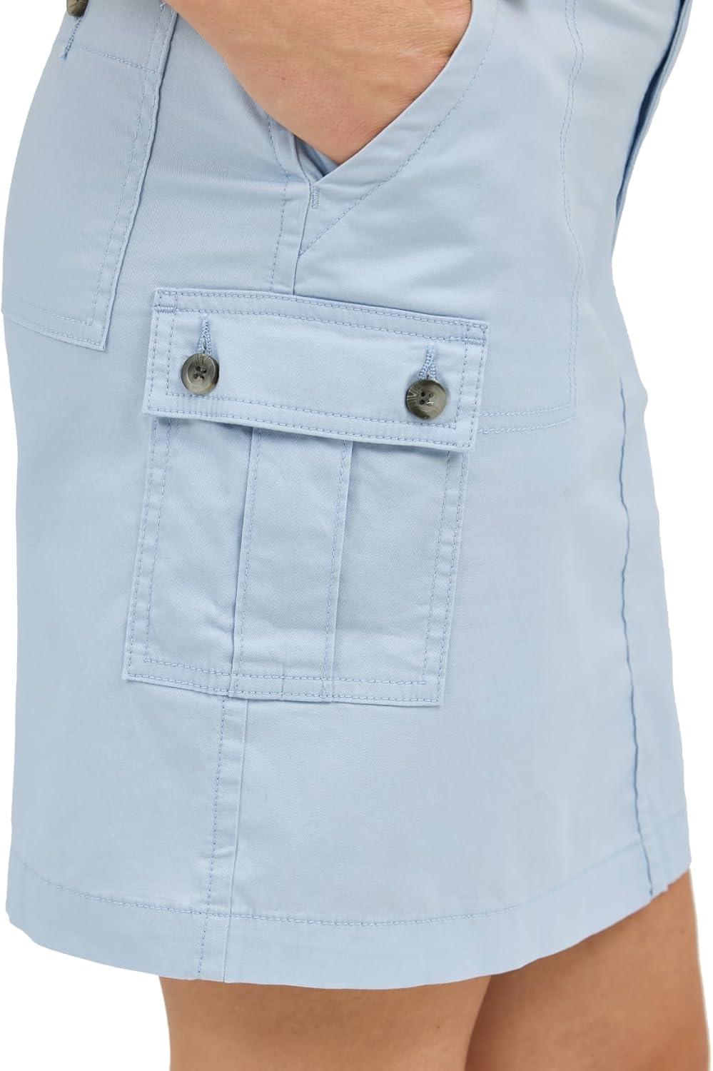 imageLee Womens Ultra Lux Comfort with Flextogo Cargo SkortShy Blue
