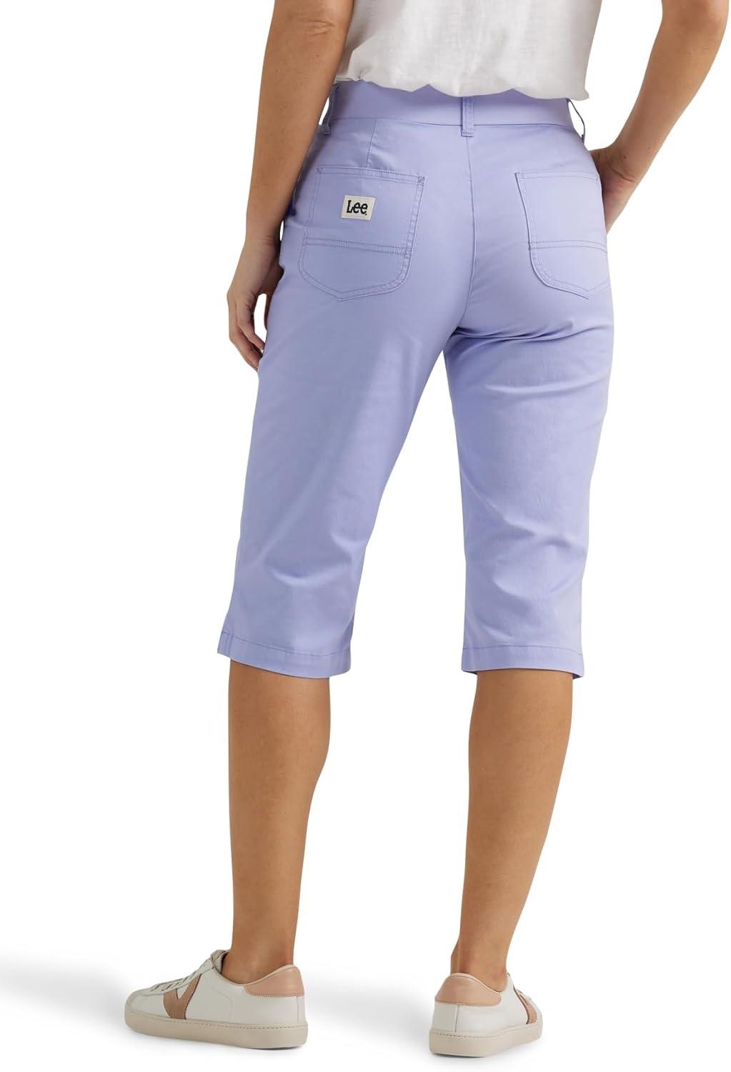 imageLee Womens Ultra Lux Comfort with Flextogo Utility Skimmer Capri PantIris