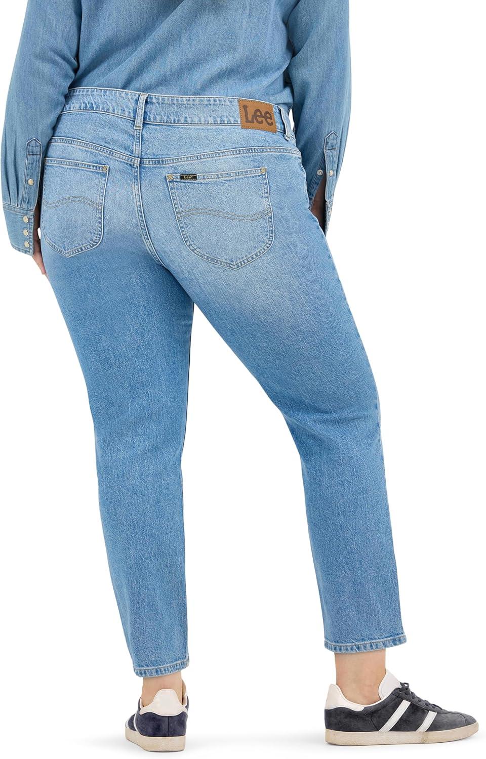 imageLee womens Plus Size Legendary 26 Straight Crop JeanBest in Show