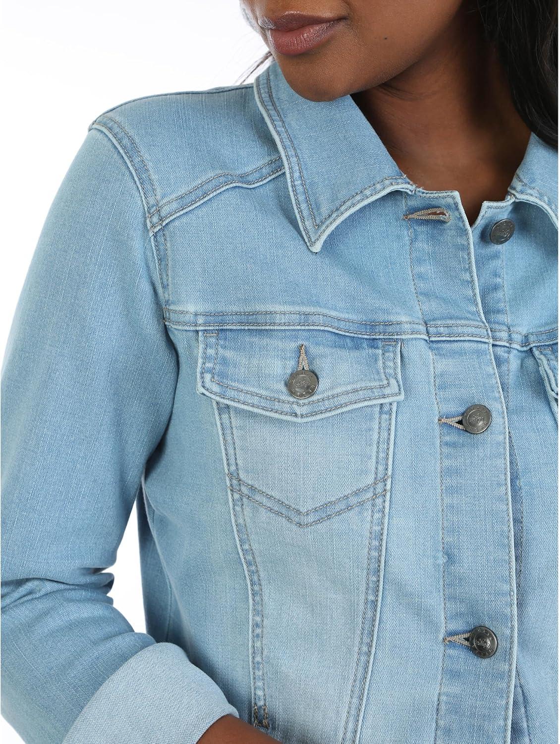 imageRiders by Lee Indigo Womens Denim JacketFalling Star  Light Blue