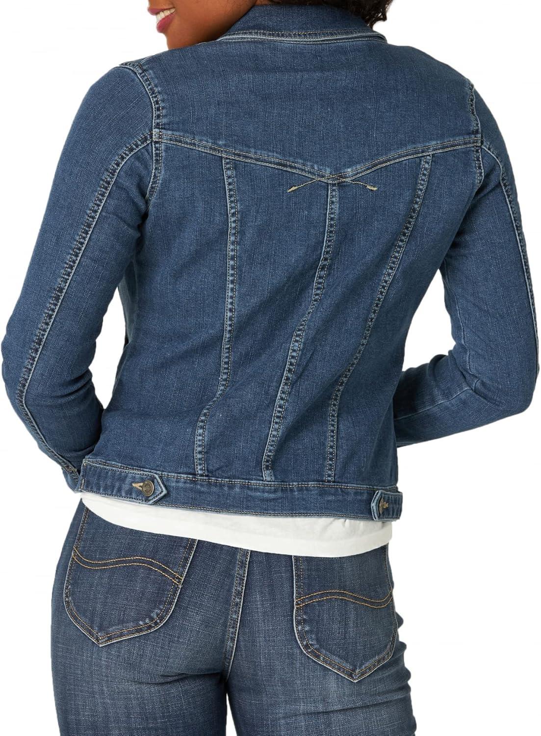 imageRiders by Lee Indigo Womens Denim JacketWeathered  Medium Blue