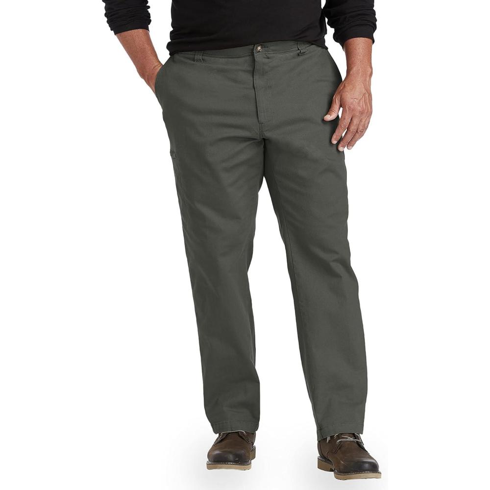 imageLee Mens Big ampamp Tall Extreme Motion Canvas Cargo PantShadow