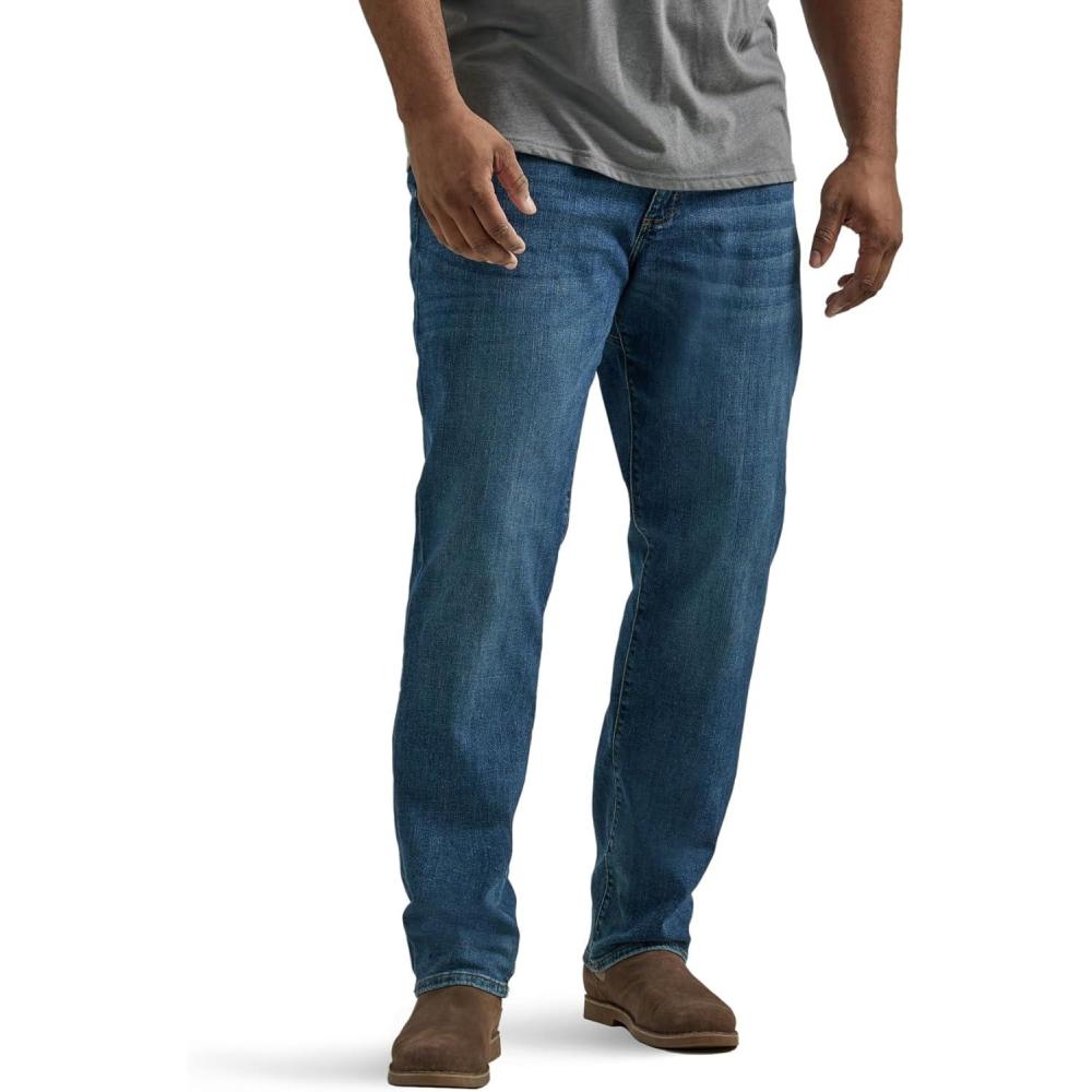 imageLee Mens Big ampamp Tall Extreme Motion Straight Taper JeanMaddox