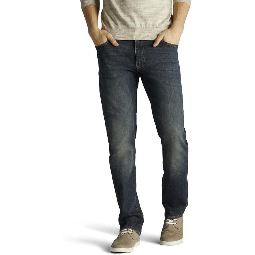 imageLee Mens Big ampamp Tall Extreme Motion Straight Taper JeanMaverick
