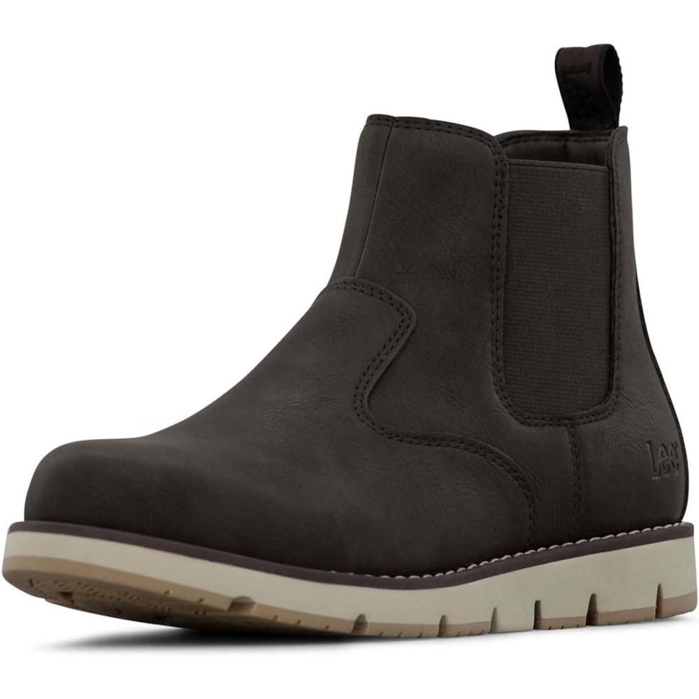 imageLee Mens Roman Chelsea BootBlack Coffee