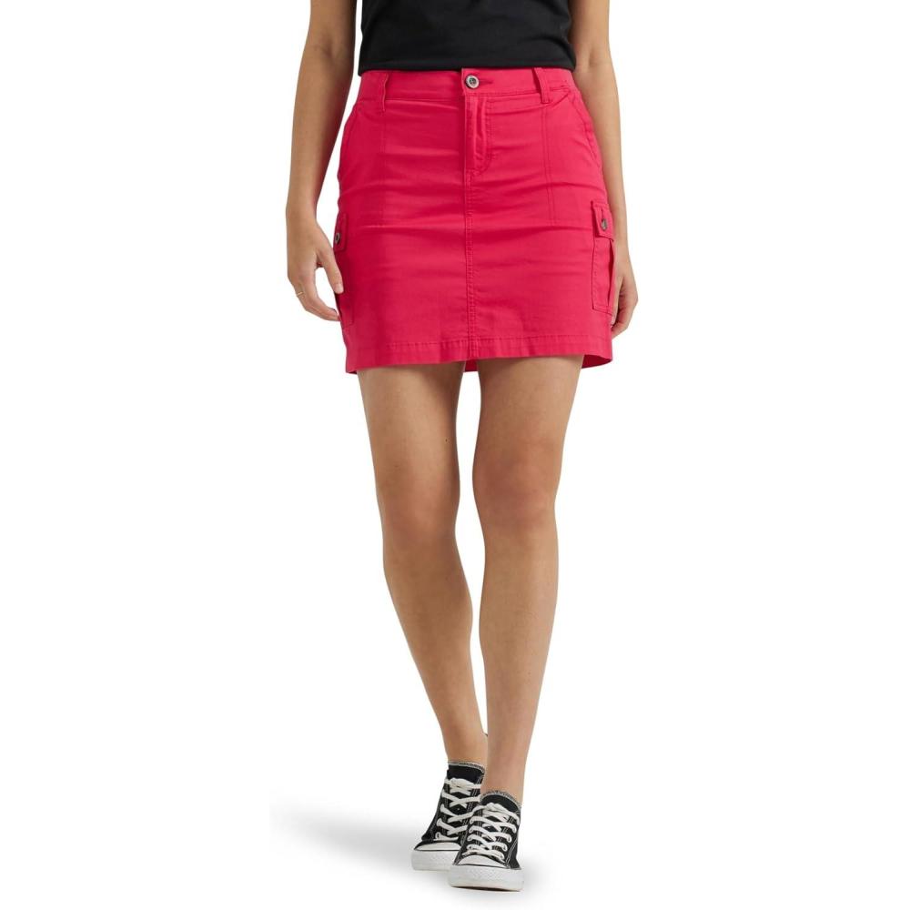 imageLee Womens Ultra Lux Comfort with Flextogo Cargo SkortHot Magenta