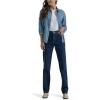 imageLEE Womens Relaxed Fit StraightLeg JeanPremium Dark
