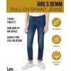 imageLee Girls Jeggings  Pull On Super Stretch Denim Skinny Jeans for Girls 46XMazarine