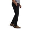imageLee Mens Big ampamp Tall Extreme Motion Flat Front Relaxed Taper PantBlack