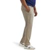 imageLee Mens Big ampamp Tall Extreme Motion Flat Front Relaxed Taper PantKhaki