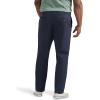 imageLee Mens Big ampamp Tall Extreme Motion Flat Front Relaxed Taper PantNavy