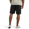 imageLee Mens Big ampamp Tall Extreme Motion Flat Front ShortBlack